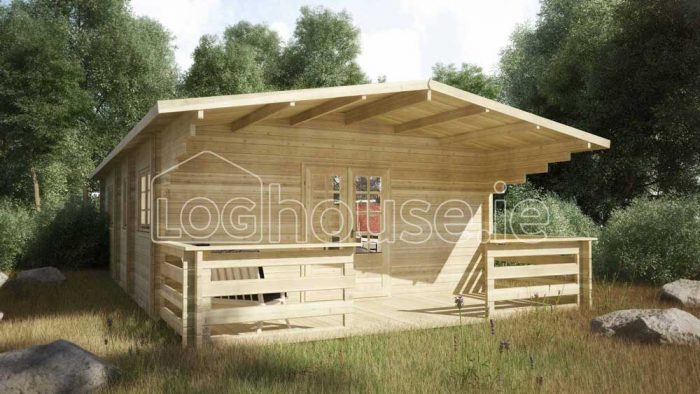 Budget Two Bed A Log Cabin 5 2m X 10 2m