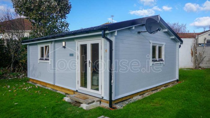 One Bed Type C Log Cabin 5 8m X 5m