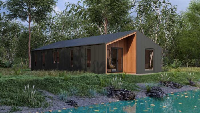 Hybrid-Three-Type-A-Bed-Log-Cabins---Exterior